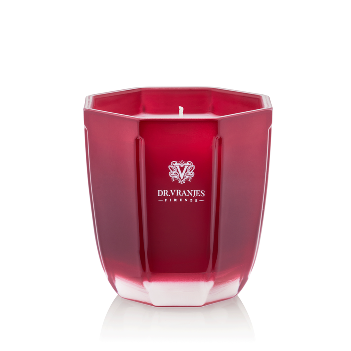 Set Di 20 Candele Lysarion Loberon | Colore Rosso | Altezza 18 Cm | Inodore | Lunga Durata